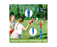 ropoda Outdoor Games - Flying Disc Game Set, Fun Bottle Drop Yard Games