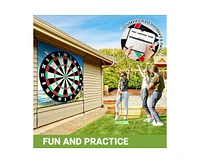 ropoda Golf Game,Golf Chipping Game, Giant Size Targets with Chipping Mat, Golf Chipping Practice Mats, Stick and Chip Golf Game