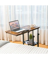 Gouun Adjustable C-Shaped Bedside Table