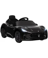 Qaba Maserati Gran Turismo Licensed 12V Kids Electric Car,