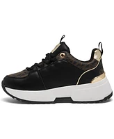 Michael Kors Little Girls Cosmo Logo Casual Sneakers from Finish Line