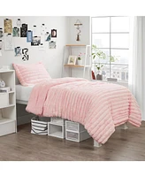 Roll Cakes Chunky Bunny - Coma Inducer� Oversized Comforter Set - Heavenly Pink,Twin Xl