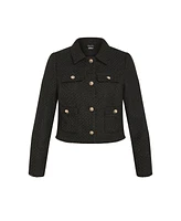 City Chic Plus Amira Jacket