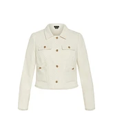 City Chic Plus Amira Jacket