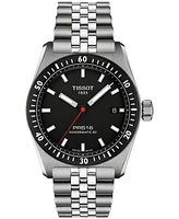 Tissot Men's Swiss Automatic PR516 Powermatic 80 Stainless Steel Bracelet Watch 38mm