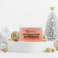M3 Naturals Himalayan Salt Body Scrub Infused with Collagen and Stem Cell Natural Exfoliating Salt Scrub