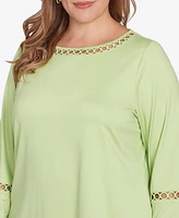 Ruby Rd. Plus Solid Stretch Jersey Top