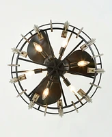 Home Accessories 26" Matthias Indoor Ceiling Fan with Light Kit and Remote