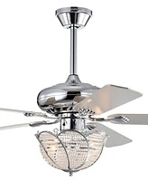 Home Accessories 52" Araceli 3-Light Indoor Ceiling Fan with Light Kit and Remote