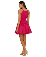 Adrianna by Papell Women's Bubble-Hem Sleeveless Dress