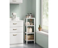 Slickblue 4-Tier Multifunctional Bathroom Shelf Stand Storage Rack for Organized Shelving