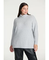 Eloquii Plus Elements Turtleneck Sweater