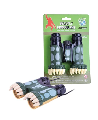 Wild Republic Beastly Binocular Crocodile Figurines