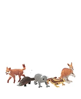 Wild Republic Polybag Australia Figurines, 5 Pieces