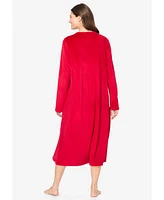Only Necessities Women's Plus Size Velour Gown