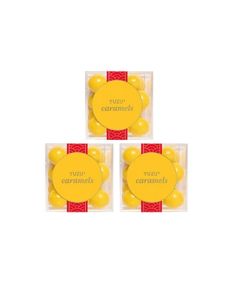 Sugarfina Lunar New Year Yuzu Caramels Small Candy Cube 3 Piece