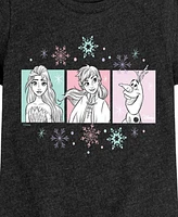 Disney Big Girls Frozen 2 Graphic Short Sleeve Tee