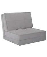 Gouun Convertible Lounger Folding Sofa Sleeper Bed