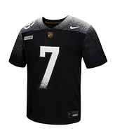 Nike Big Boys and Girls Black Army Knights 2024 Rivalry Collection Alternate Replica Football Jersey