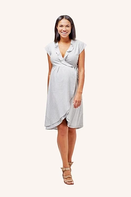 Nom Maternity Marina Wrap Dress