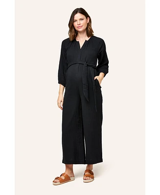 Nom Maternity Alma Nursing Jumpsuit