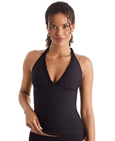 Mimi Flamingo Women's Sonny V-Neck Halterkini