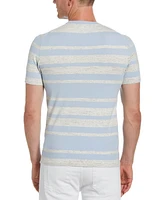 Perry Ellis Men's Space-Dye Stripe T-Shirt