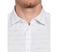 Perry Ellis Men's Untucked Dobby-Weave Shirt