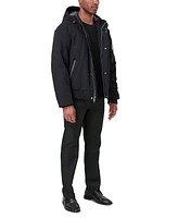 Outdoor United Men's Hooded Bomber Jacket