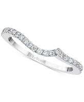 Le Vian Vanilla Diamond Curved Band (1/4 ct. t.w.) in 14k White Gold