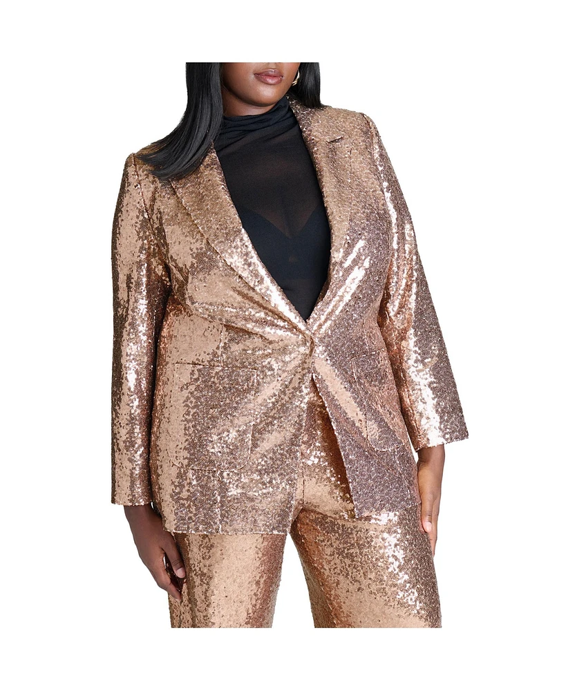 Eloquii Plus Sequin Blazer