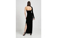 Marcella Women's Manhattan Velvet Slit Gown