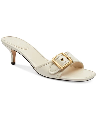 Coach Women's Margot Kitten-Heel Slide Sandals
