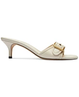 Coach Women's Margot Kitten-Heel Slide Sandals