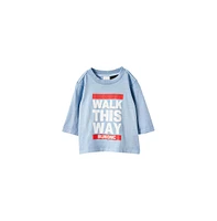 Cotton On Baby Boys Jamie Long Sleeve Graphic Print Tee - License