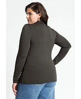 Eloquii Plus Layering Turtleneck