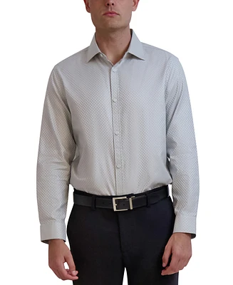 Karl Lagerfeld Paris Men's Slim-Fit Textured Dobby Dress Shirt