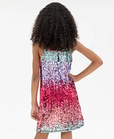 Sparkle & Shine Big Girls Sequin Sleeveless Dress