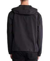 Calvin Klein Men's Softshell Zip-Front Hooded Jacket