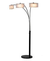 Nova of California Amarillo 84" 3 Light Switch Arc Floor Lamp