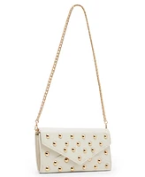 Steve Madden Natural Norma-s Studded Wallet