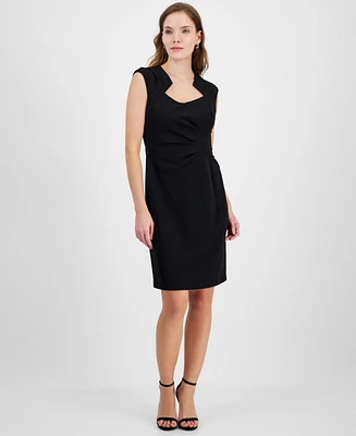 Connected Women's Ruched Sheath Dress