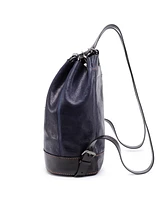 Old Trend Women's Leather Canna Bucket Backpack