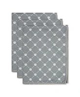 Bone Dry Microfiber Trellis Printed Pet Towel 3 Piece Set