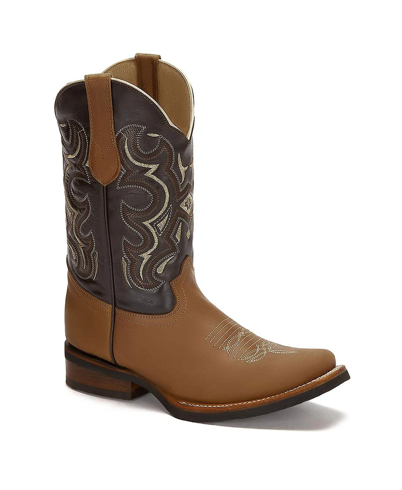 Forastero Men's Men Leather Boots Western Cowboy