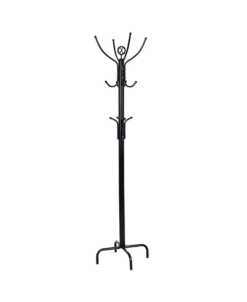 Gouun Metal Coat Rack with 12 Hooks