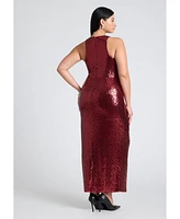 Eloquii Plus Sequin Maxi Dress