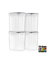 Sorbus Pack (1.6L/54.10 Oz) Airtight Food Storage Containers with Locking Lids