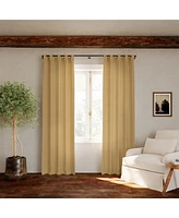 Archaeo Cotton Blend Button Tab Top Curtain