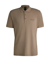 Boss by Hugo Boss Men's Logo Detail Regular-Fit Polo